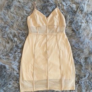 Charlotte Russe sheer bodycon dress